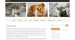 Desktop Screenshot of classifiedsforyourpets.com